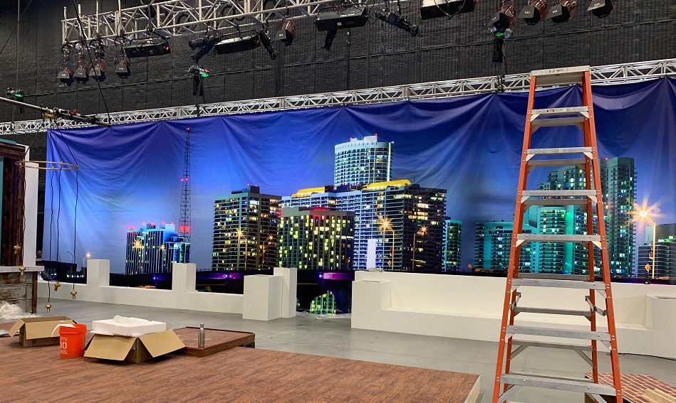 seamless large format fabric