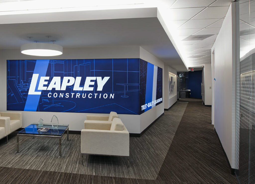 Leapley custom office lightbox