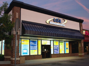 LGE building signage